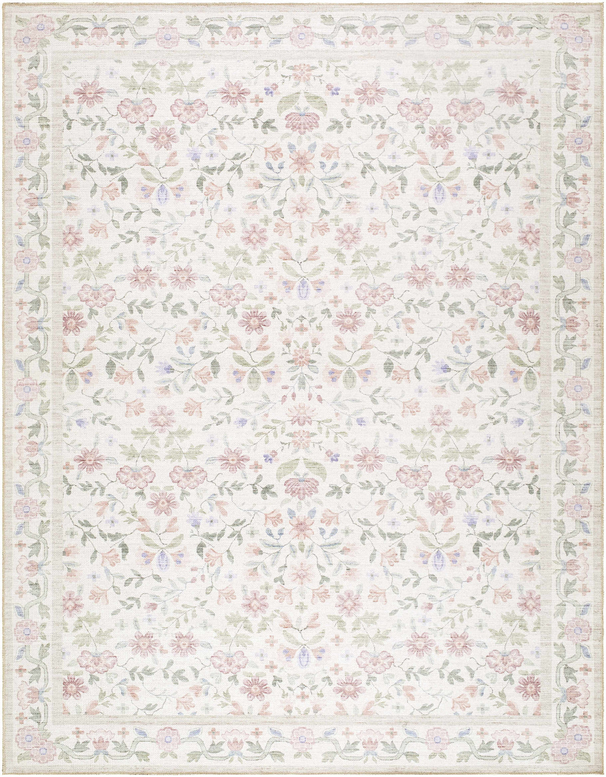 Brigid Washable Area Rug