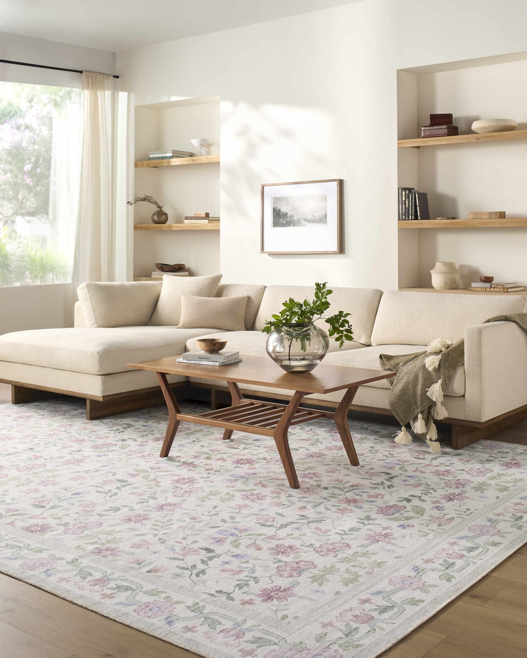 Brigid Washable Area Rug
