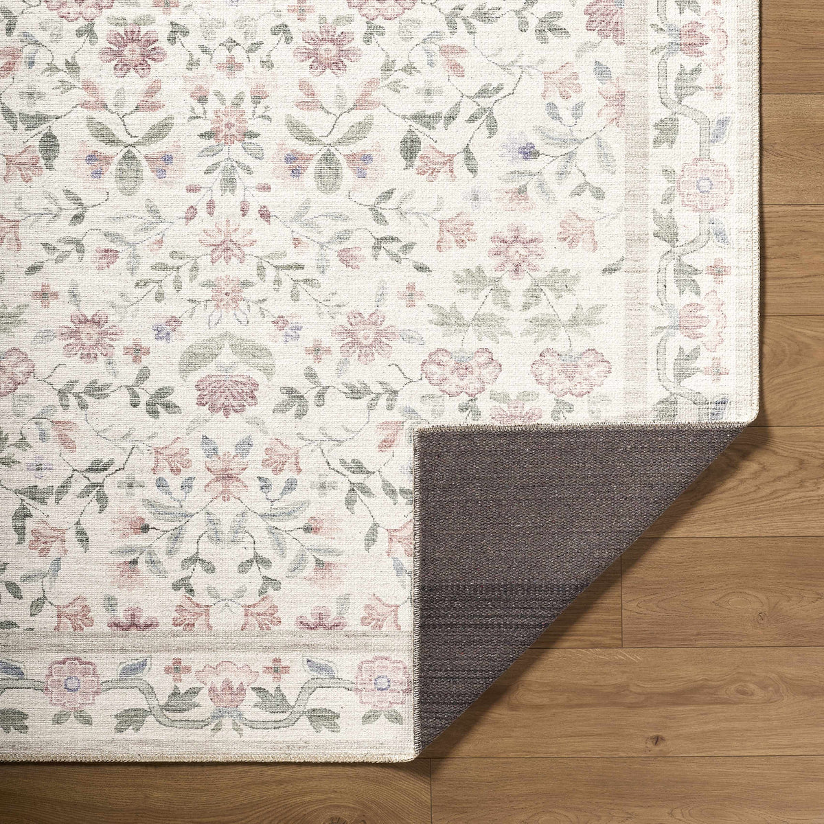 Brigid Washable Area Rug