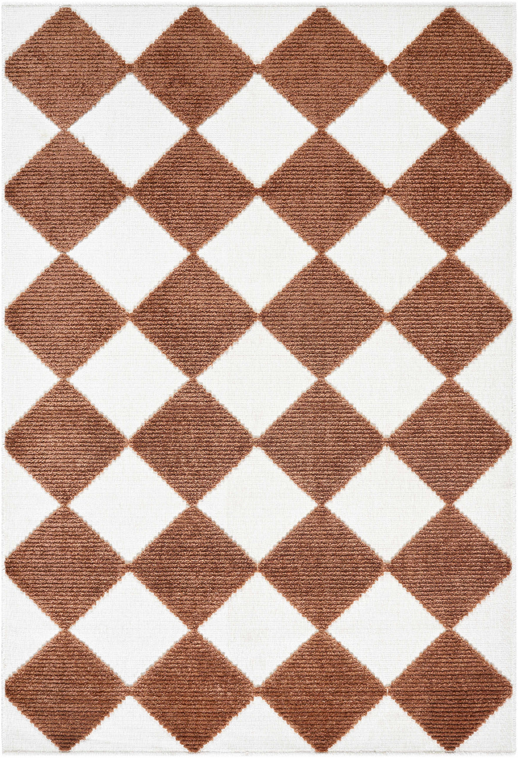 Bosley Brown Washable Area Rug
