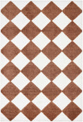 Bosley Brown Washable Area Rug