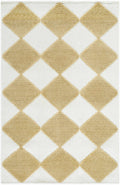 Bosley White Washable Area Rug