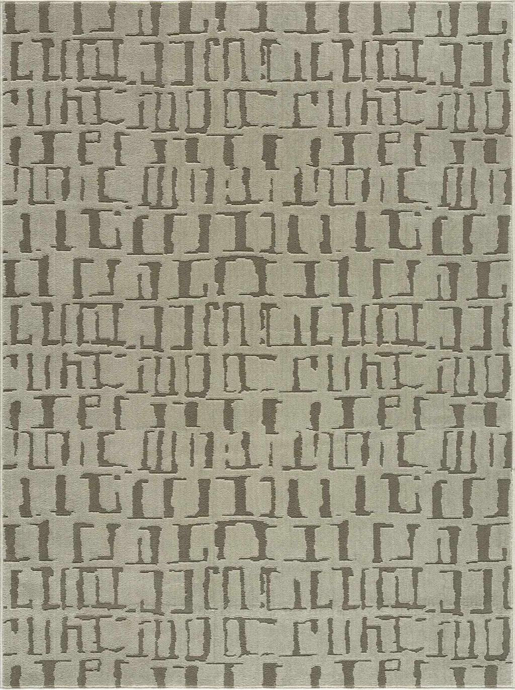 Dragan Green Modern Washable Area Rug