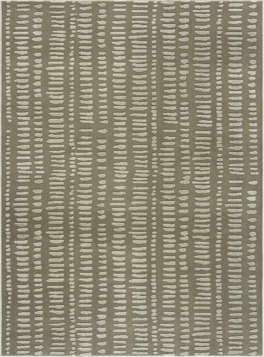 Dragos Green Modern Washable Area Rug