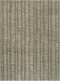 Dragos Green Modern Washable Area Rug