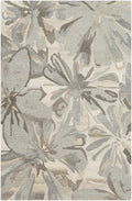 Ilfeld Athena Beige Floral Wool Rug
