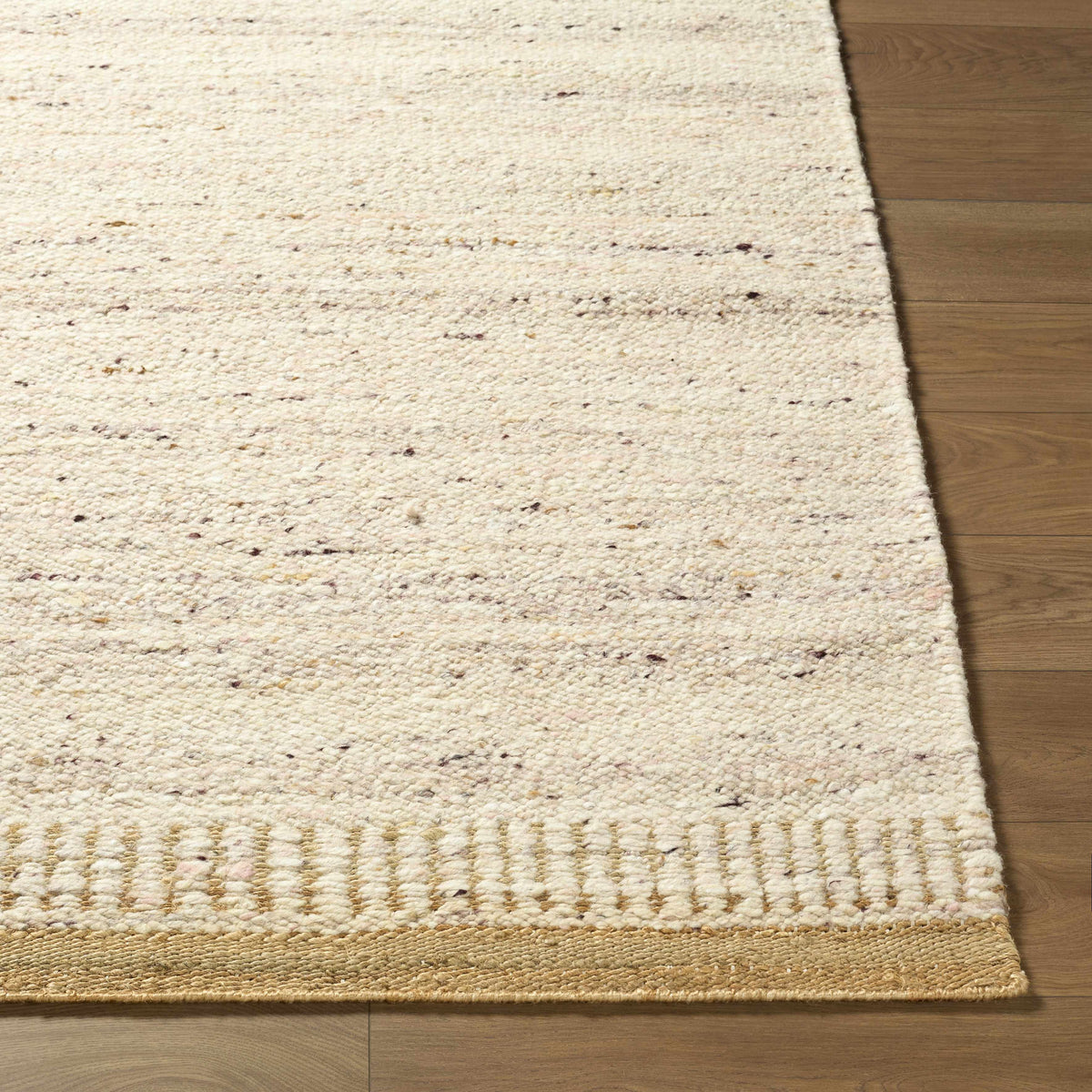 Andrey Beige Wool Rug