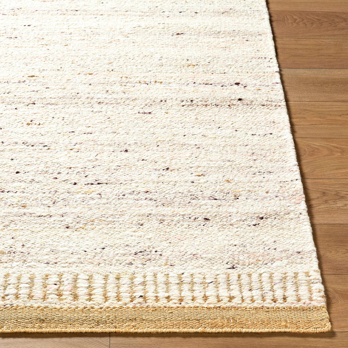 Andrey Beige Wool Rug