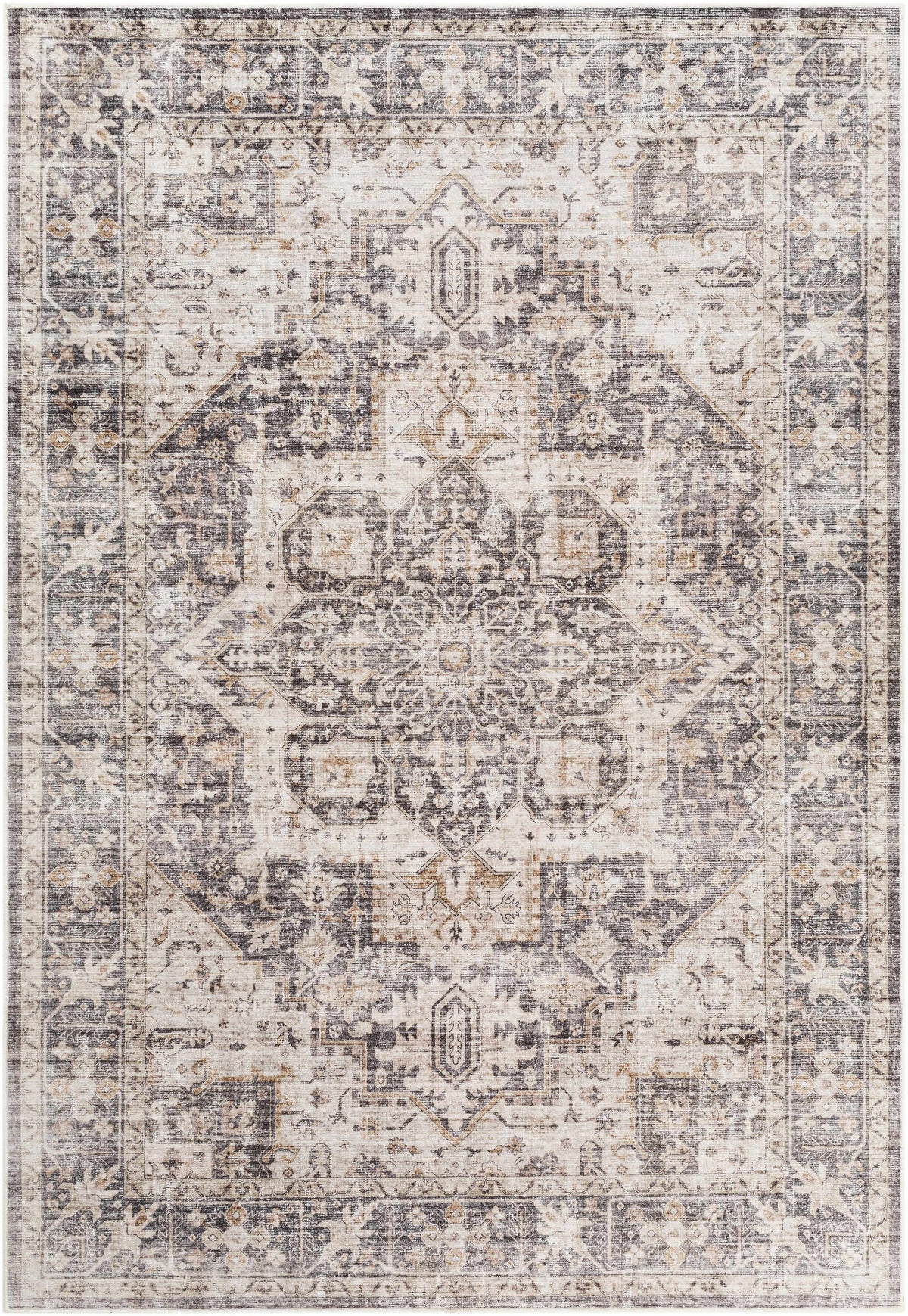 Bevin Washable Area Rug
