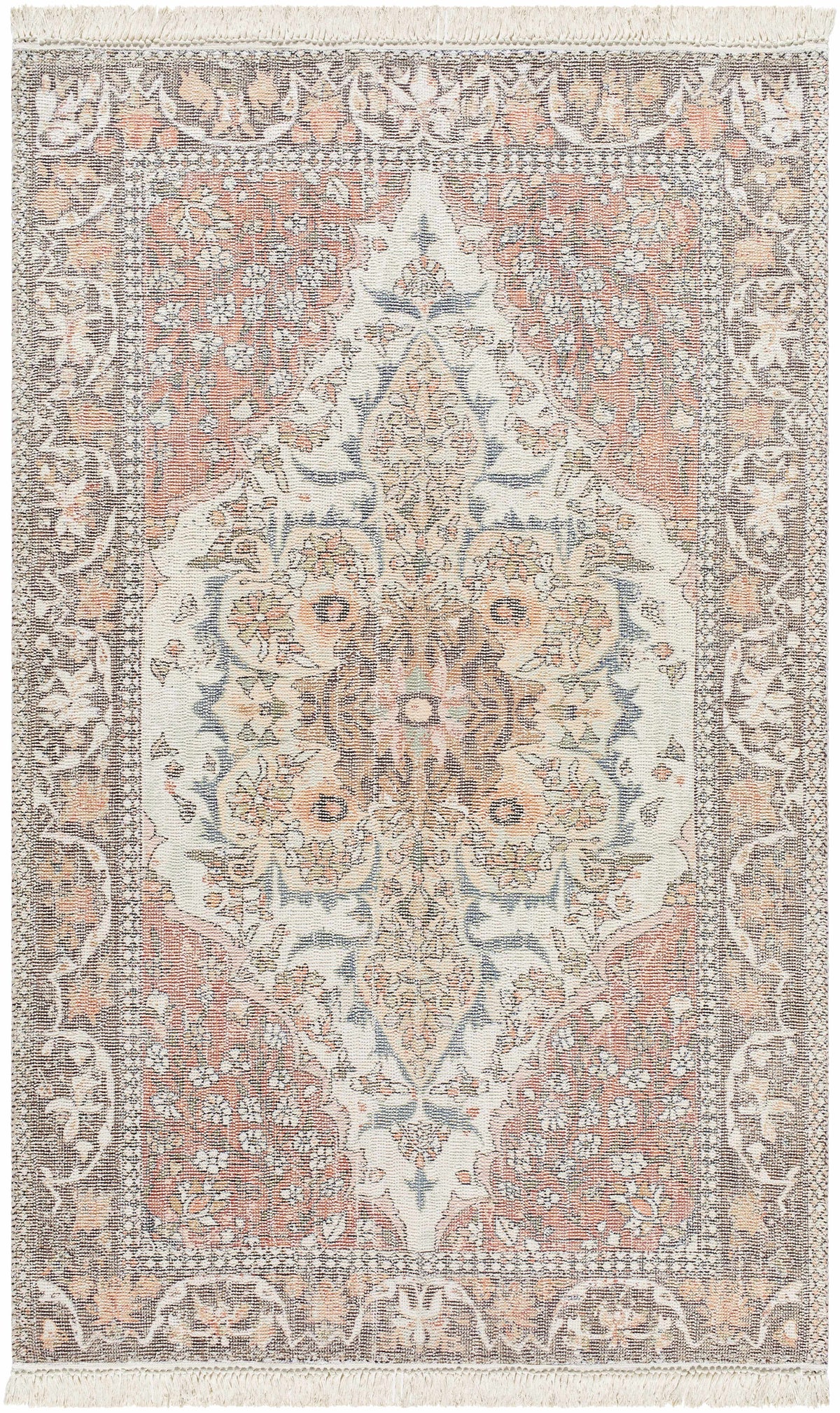 Bohdan Terracotta Area Rug
