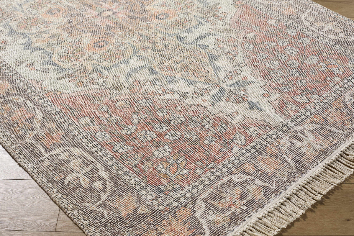 Bohdan Terracotta Area Rug