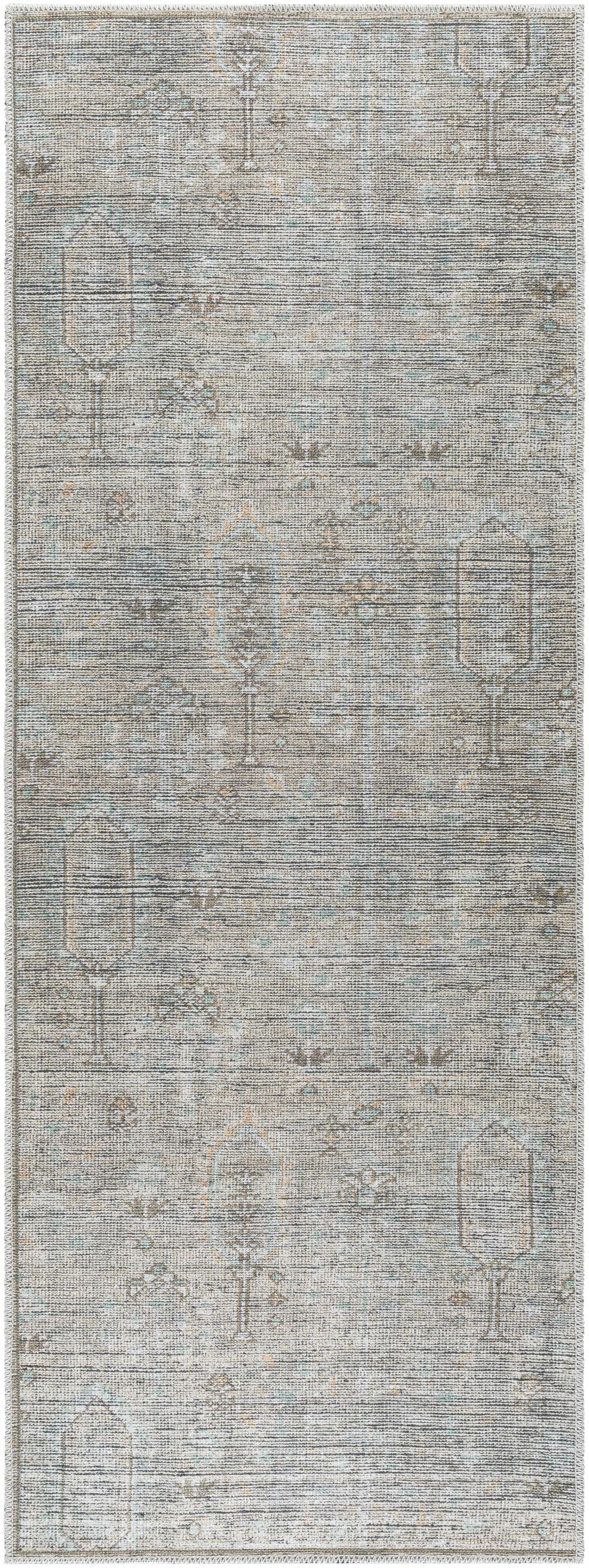 Darling Machine Woven Becki Owens x LIVABLISS BODA-2302 Washable Area Rug