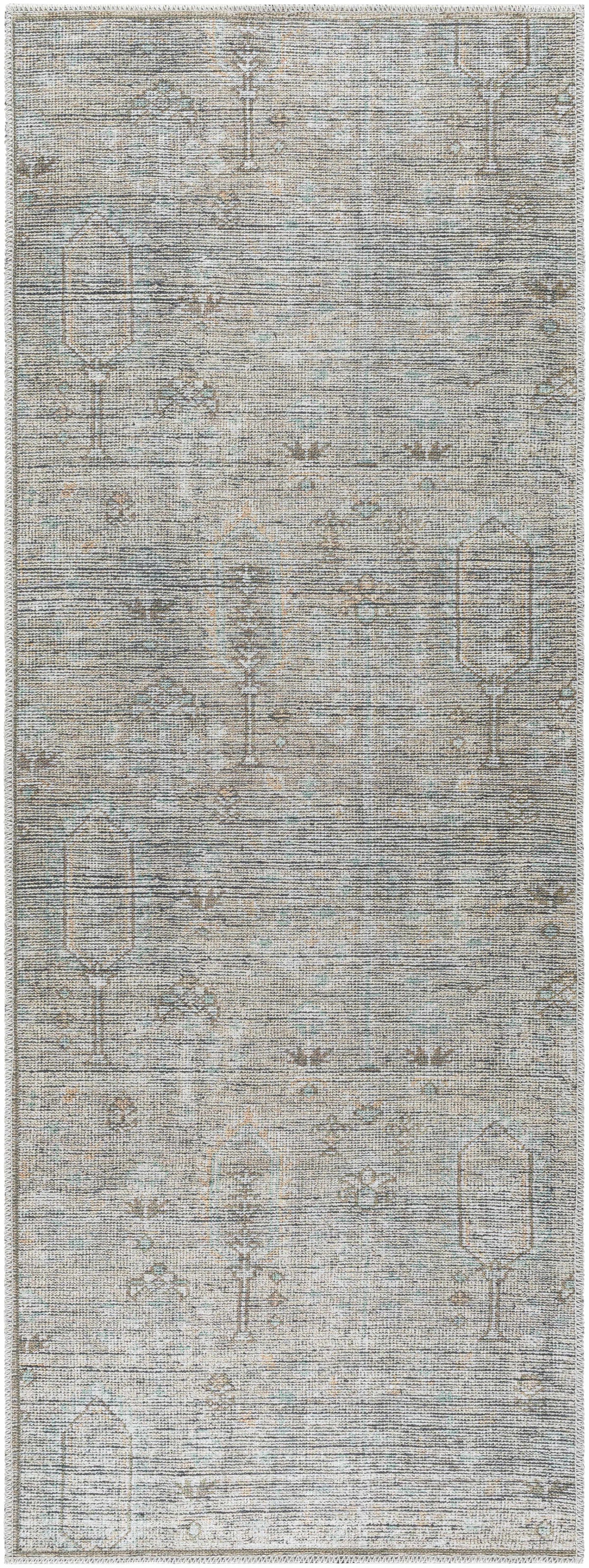 Darling Machine Woven Becki Owens x LIVABLISS BODA-2302 Washable Area Rug