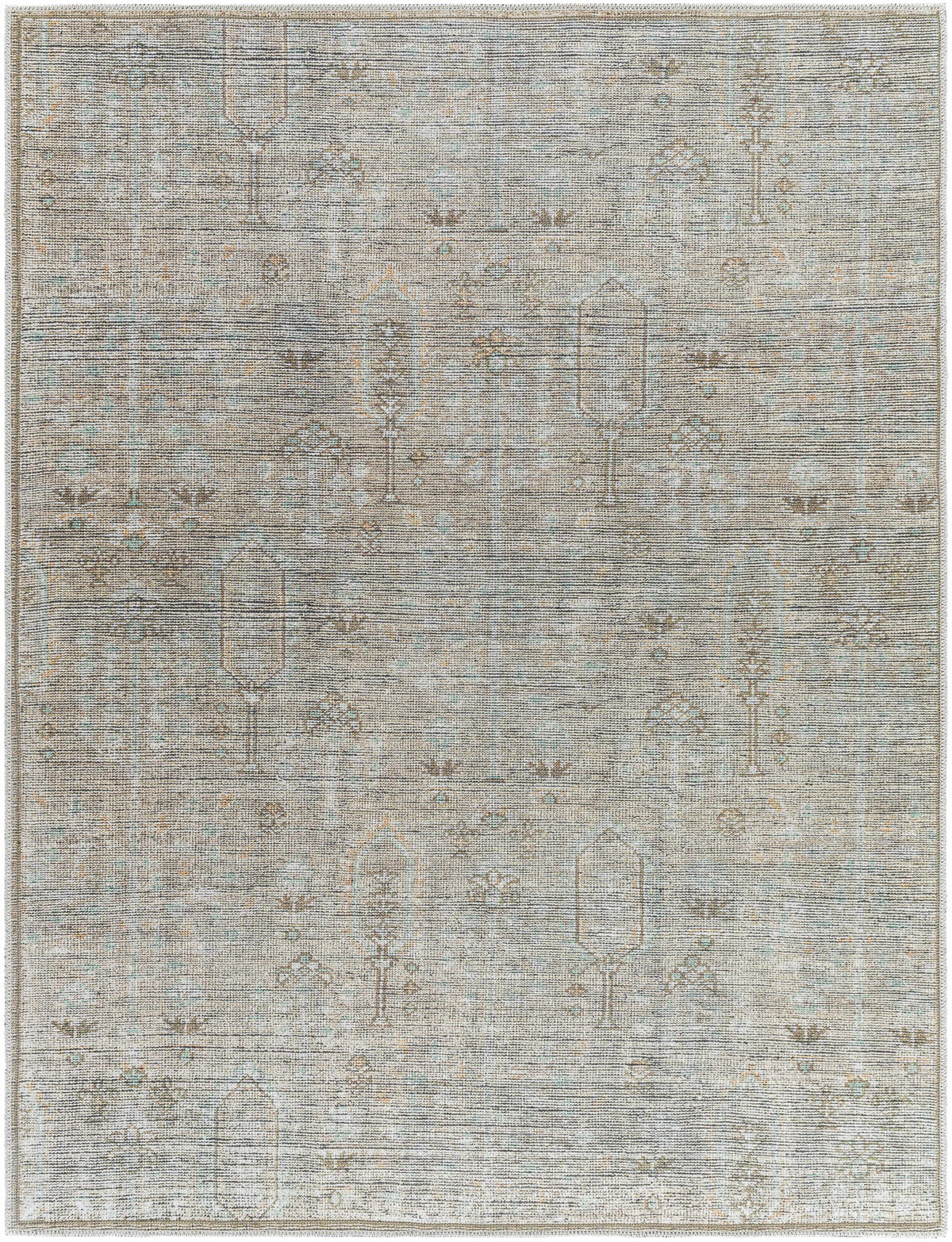Darling Machine Woven Becki Owens x LIVABLISS BODA-2302 Washable Area Rug