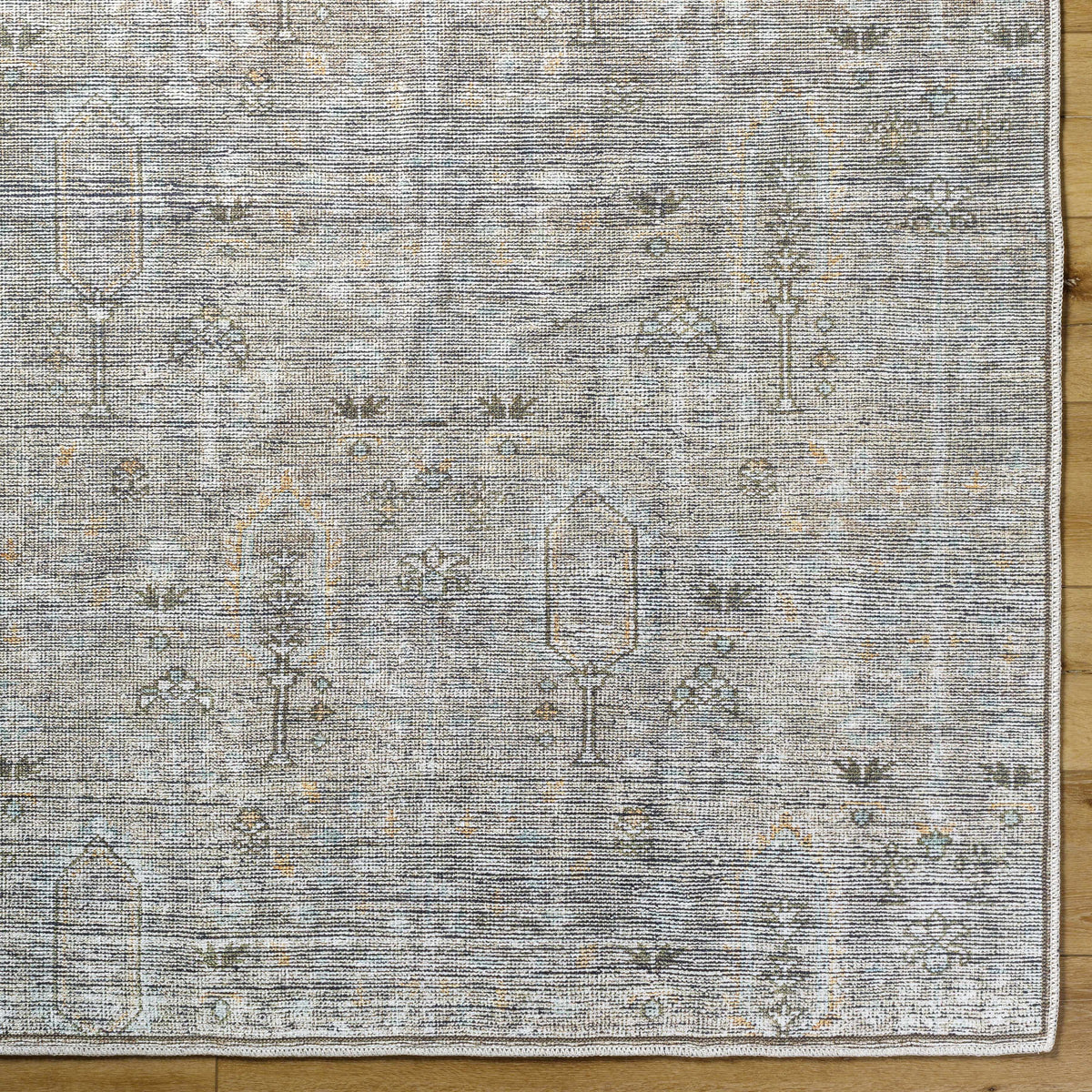 Darling Machine Woven Becki Owens x LIVABLISS BODA-2302 Washable Area Rug