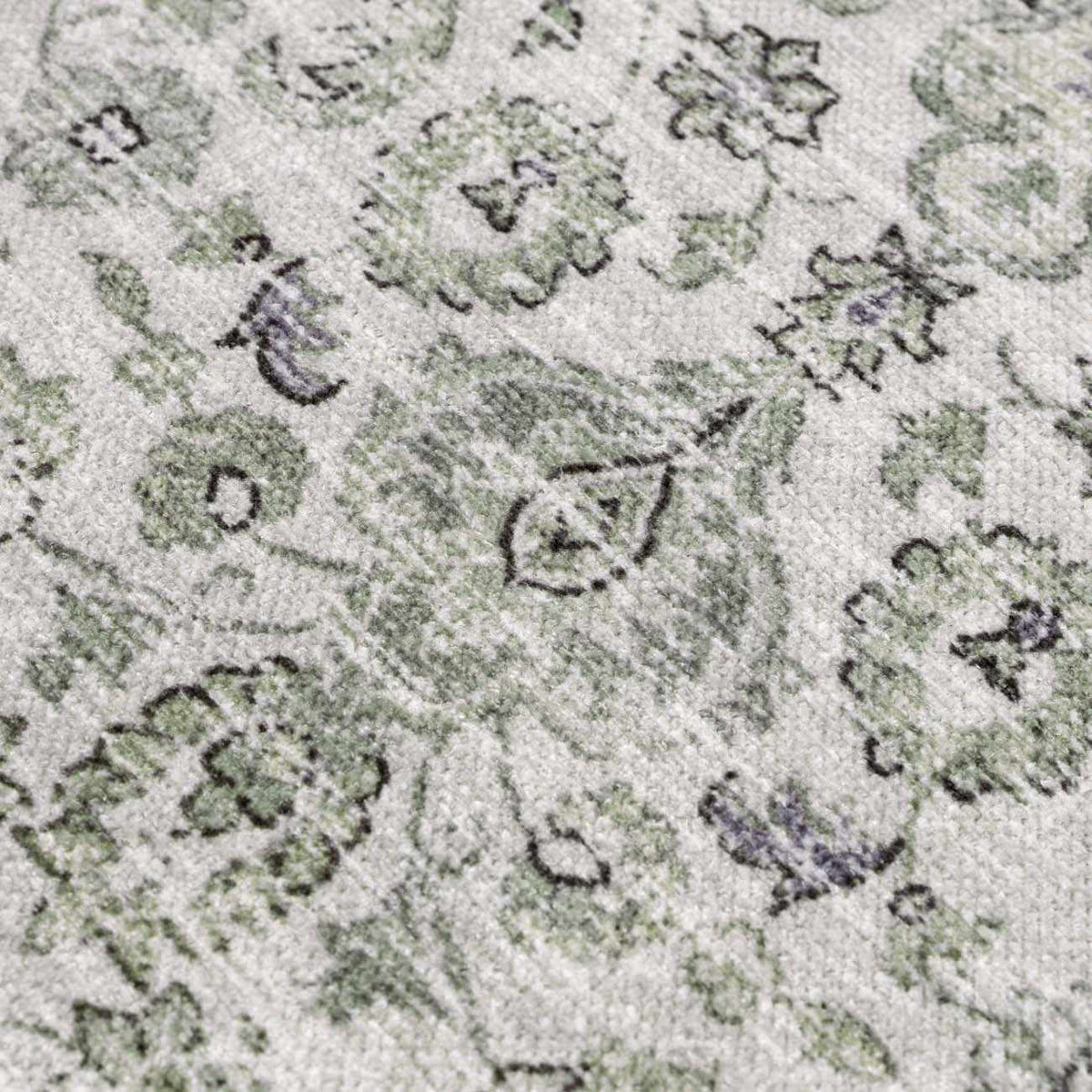 Green Holi-4604 Washable Area Rug