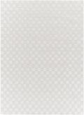 Carina Light 3D Checkered Washable Area Rug