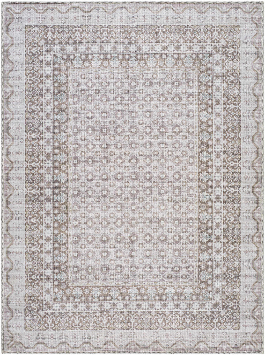 Rainier Brown Washable Rug | Our PNW Home X Livabliss