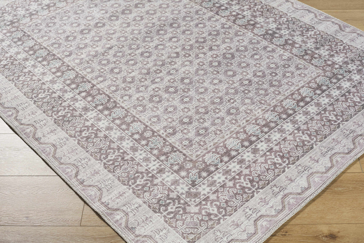 Rainier Brown Washable Rug | Our PNW Home X Livabliss