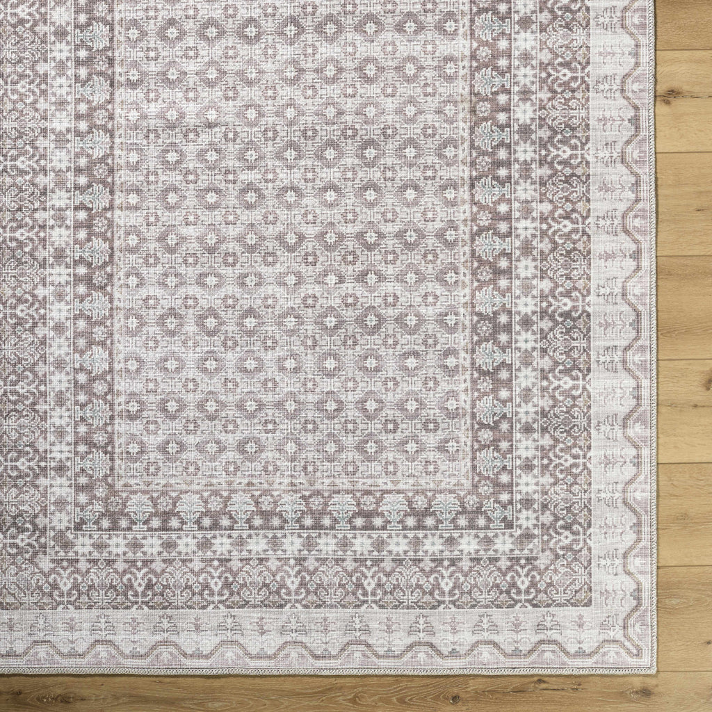 Rainier Brown Washable Rug | Our PNW Home X Livabliss