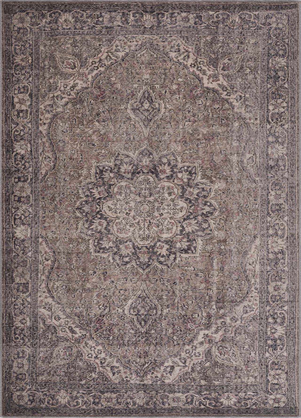Greenpoint Dusty Blue Washable Rug