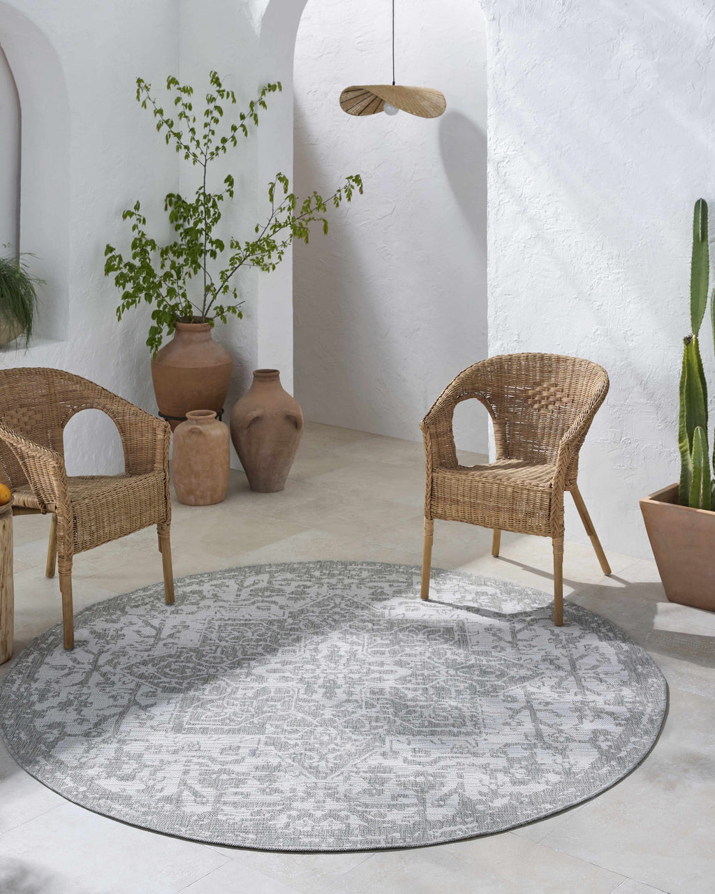 Beige Kilmacolm Outdoor Rug