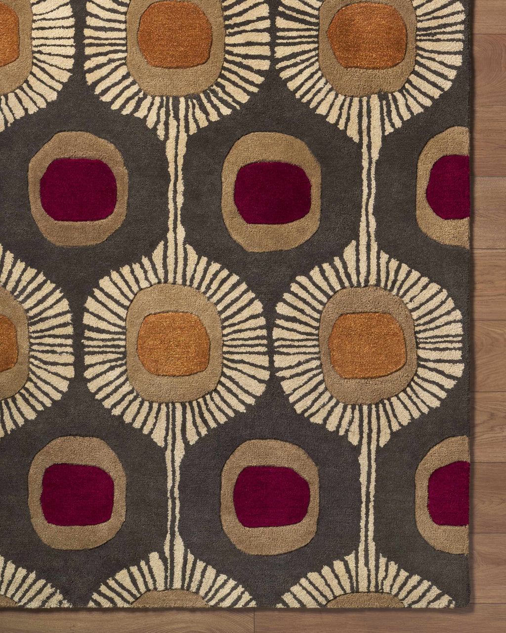 Canovanas Modern Wool Rug