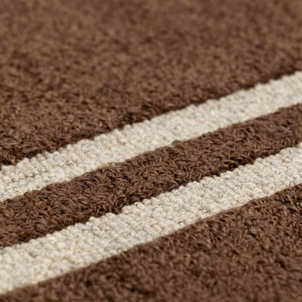 Chogan Chocolate Brown Area Rug