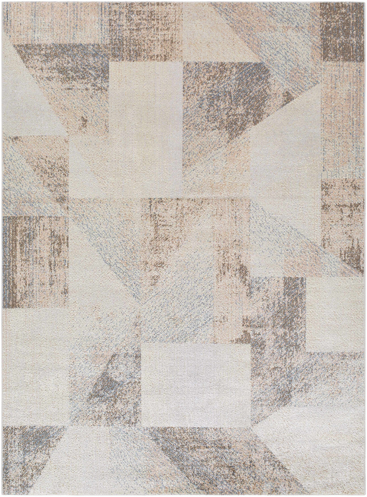 Chachi Washable Geometric Area Rug