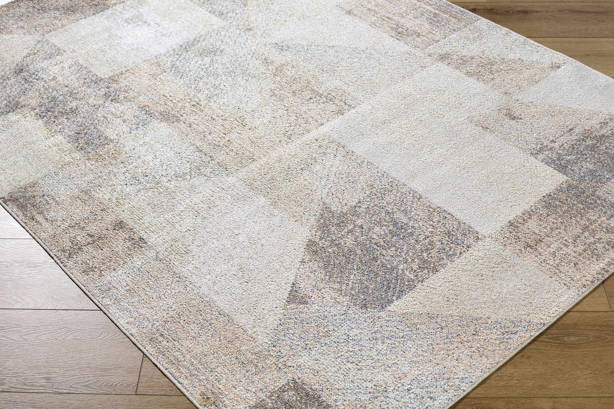 Chachi Washable Geometric Area Rug