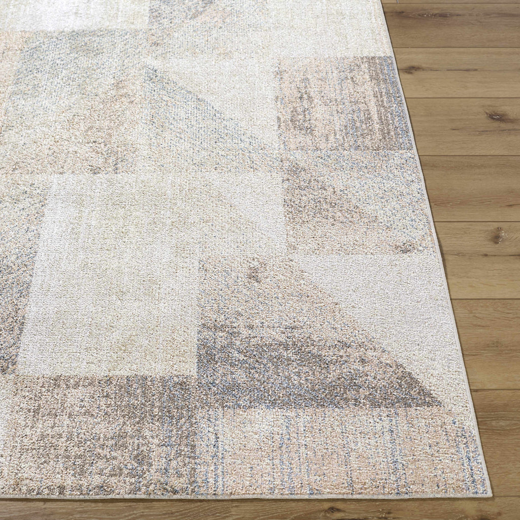 Chachi Washable Geometric Area Rug