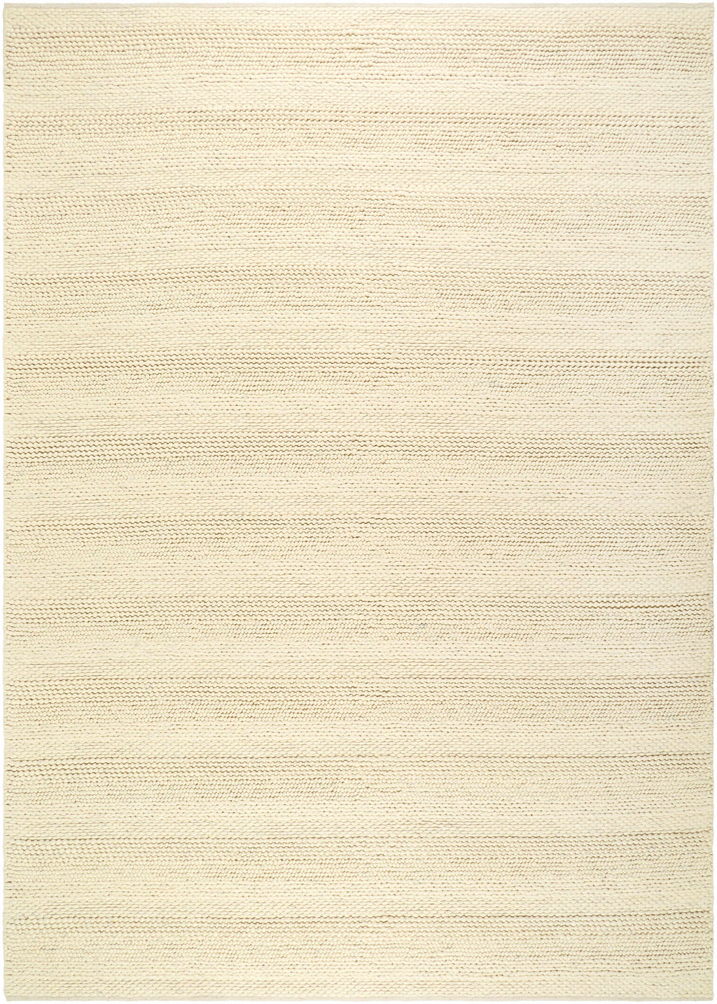 Clarke Beige Textured Wool Rug