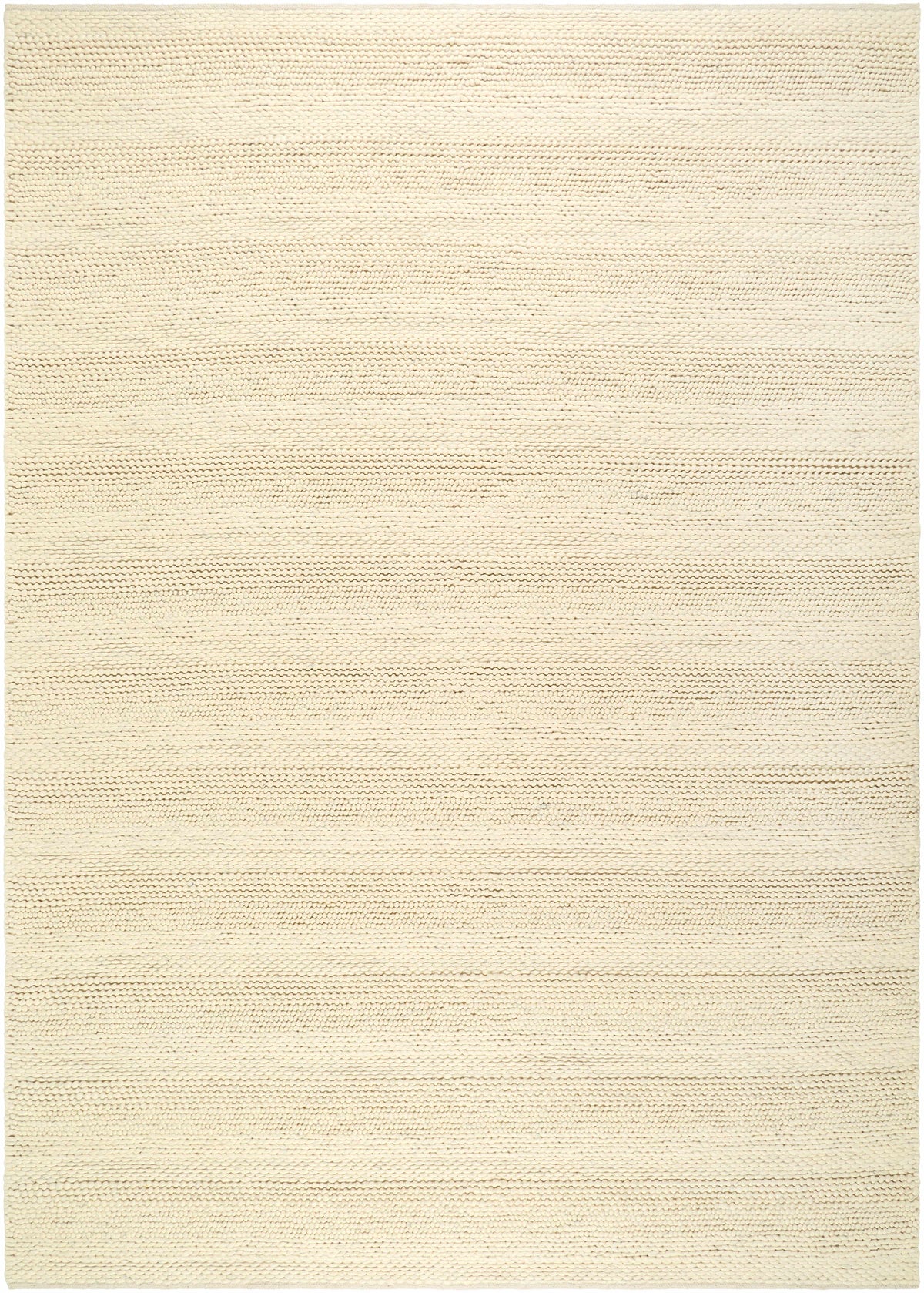 Clarke Beige Textured Wool Rug