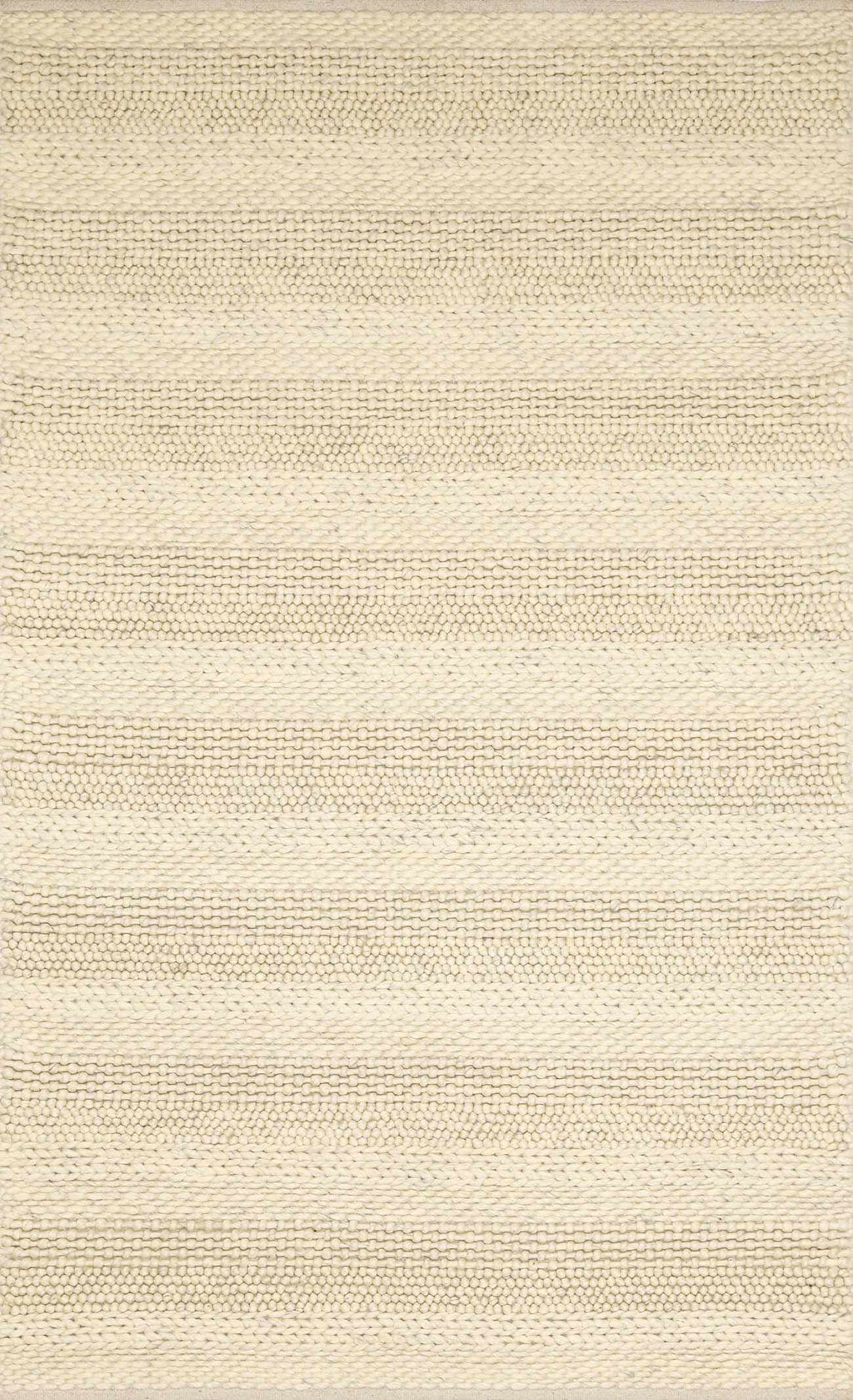 Clarke Beige Textured Wool Rug