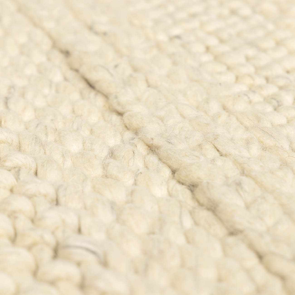 Clarke Beige Textured Wool Rug