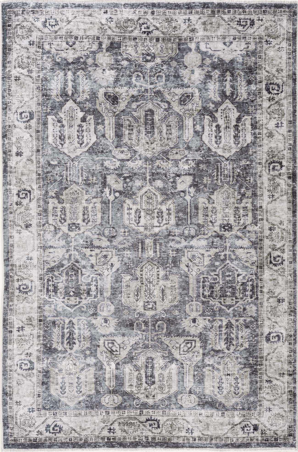 Off White Holi-4602 Washable Area Rug - Clearance