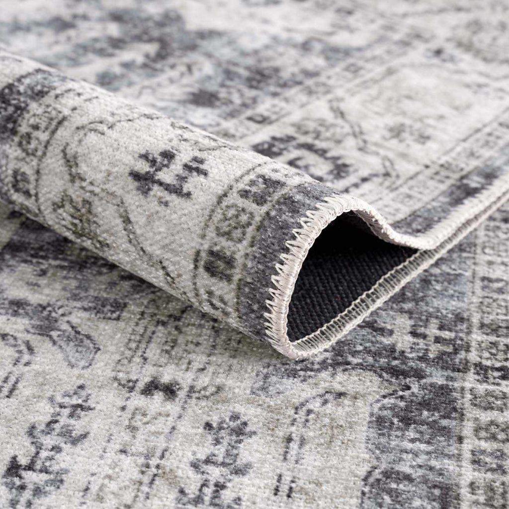 Off White Holi-4602 Washable Area Rug - Clearance