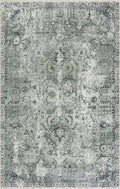 Green Holi-4605 Washable Area Rug - Clearance