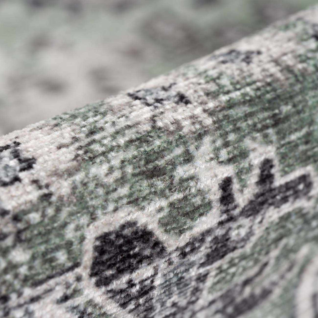 Green Holi-4605 Washable Area Rug - Clearance
