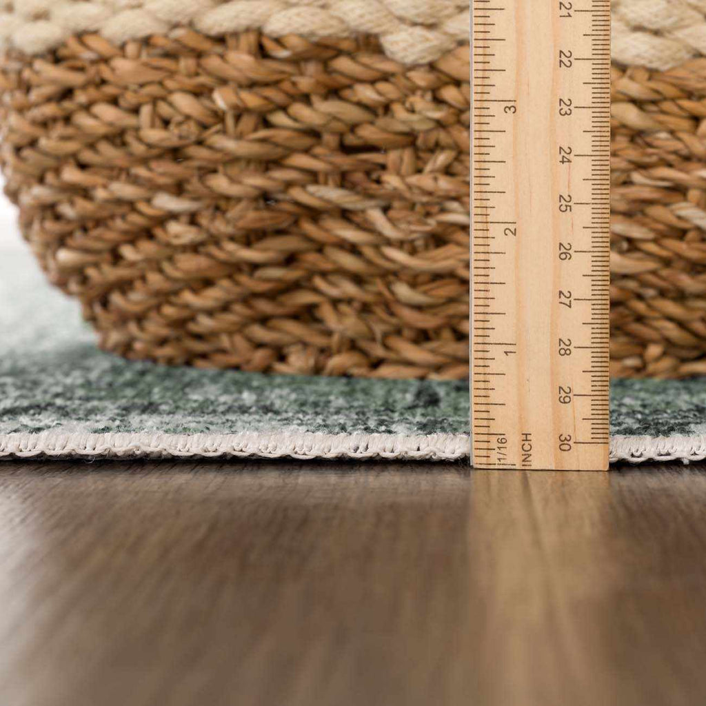 Green Holi-4605 Washable Area Rug - Clearance