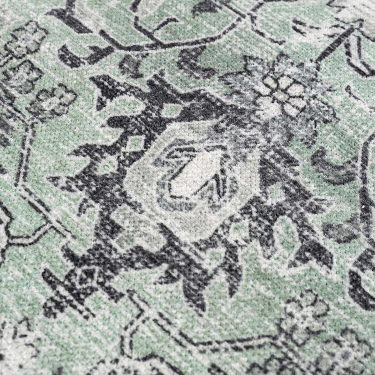 Green Holi-4605 Washable Area Rug - Clearance