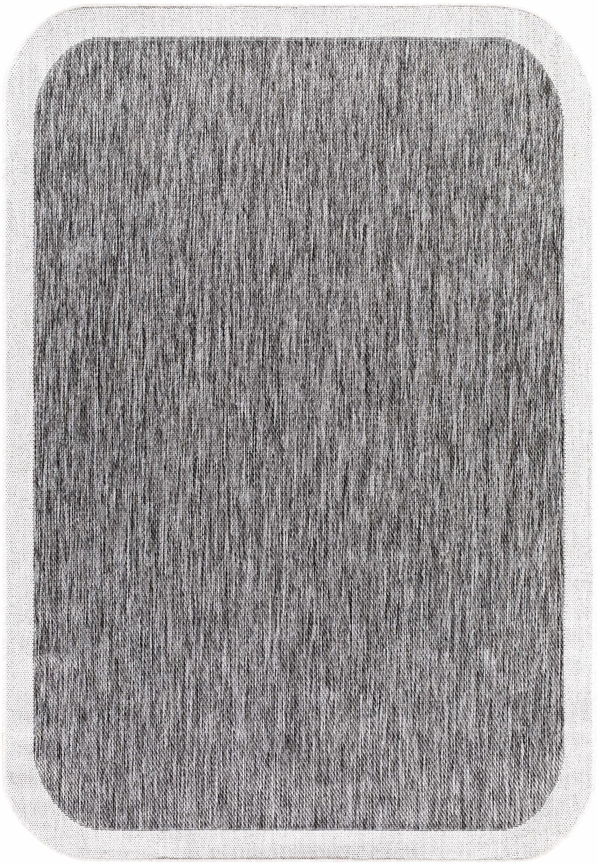 Chetan Charcoal Outdoor Rug