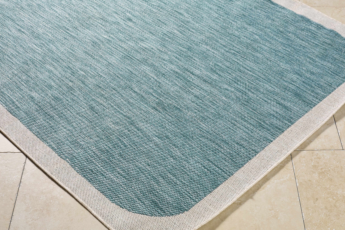Chetan Light Blue Outdoor Rug