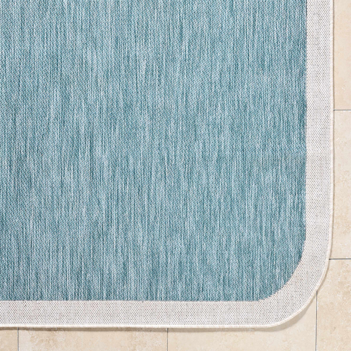 Chetan Light Blue Outdoor Rug