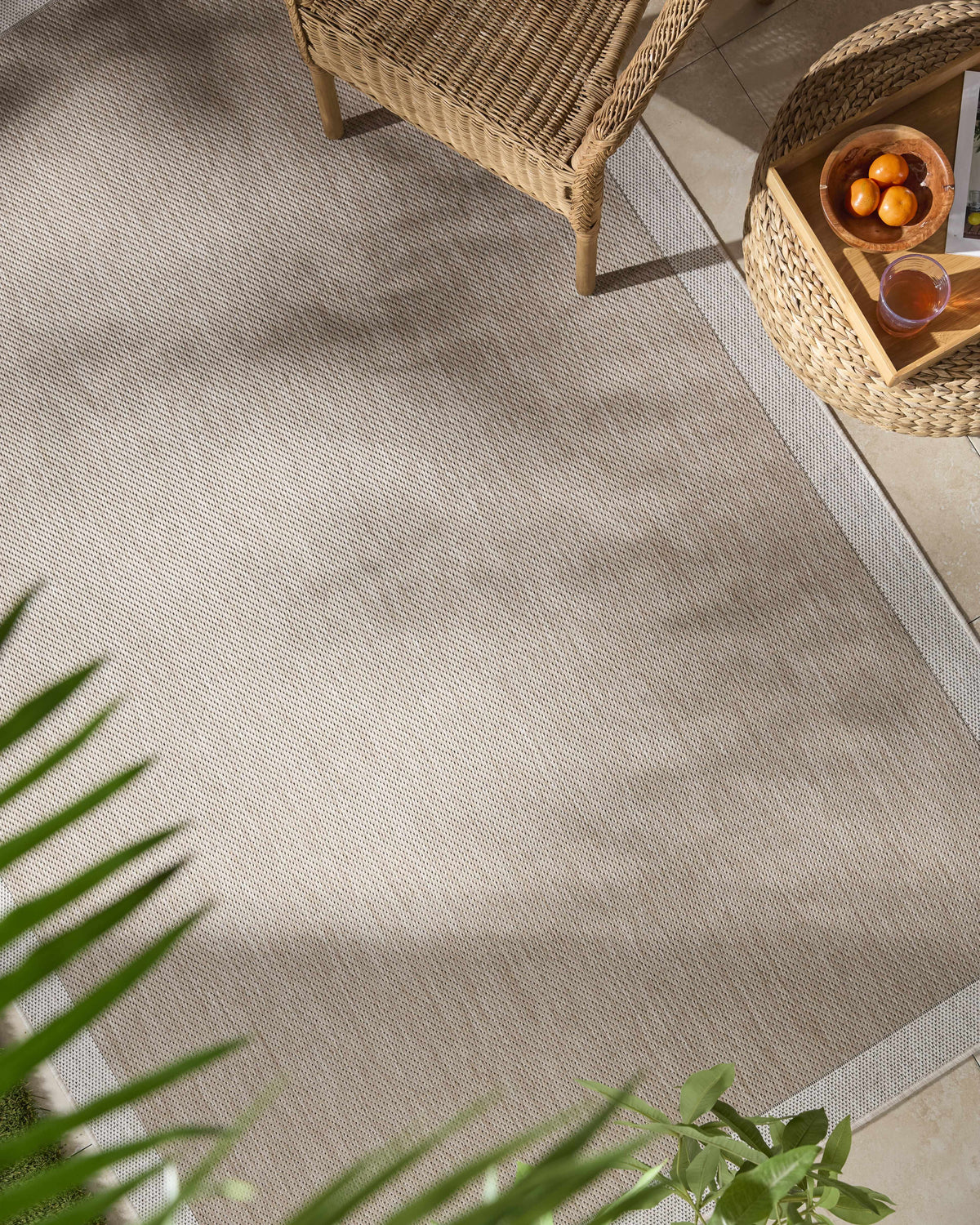 Chetan Tan Outdoor Rug