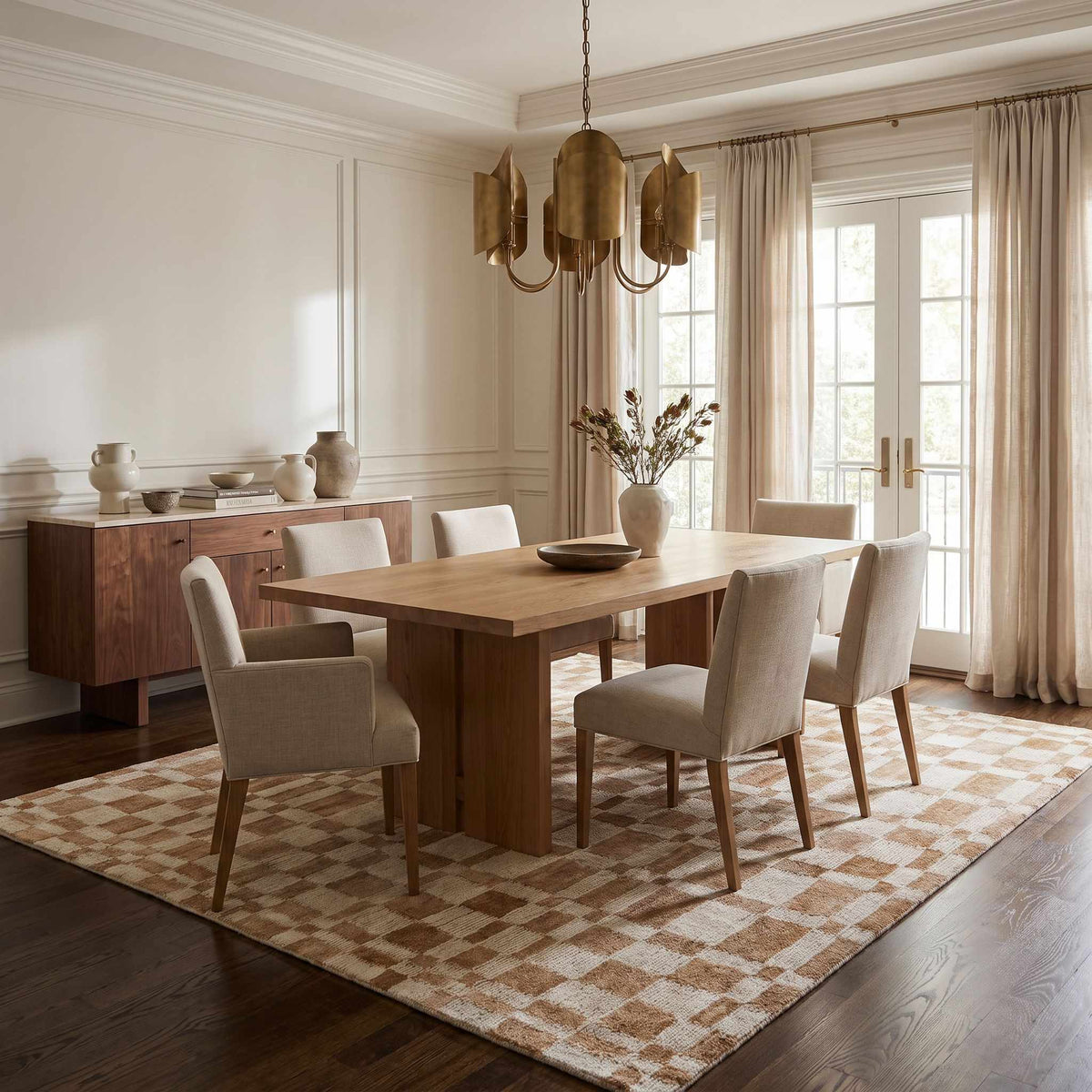 Galini Wool Area Rug