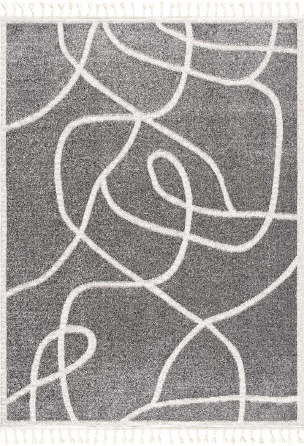 Azana Modern Gray Area Rug - Clearance