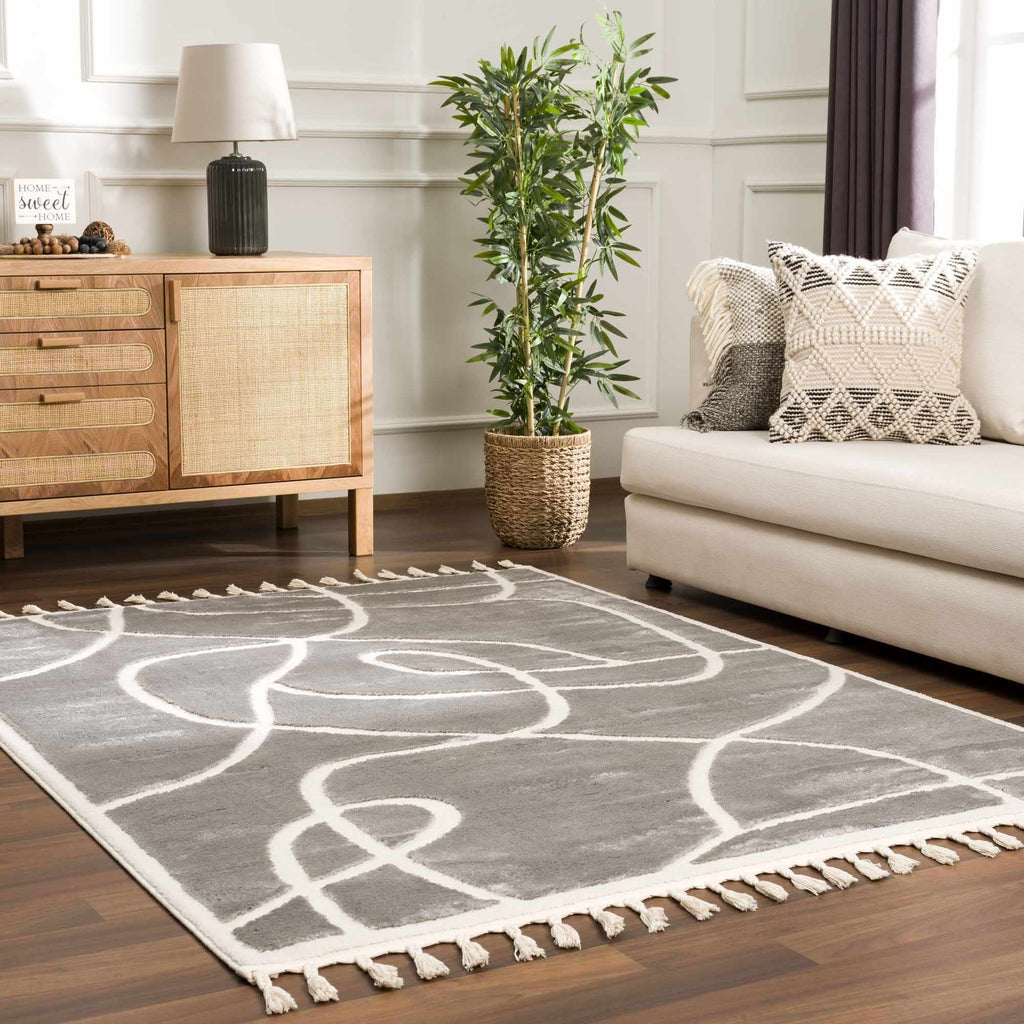 Azana Modern Gray Area Rug - Clearance