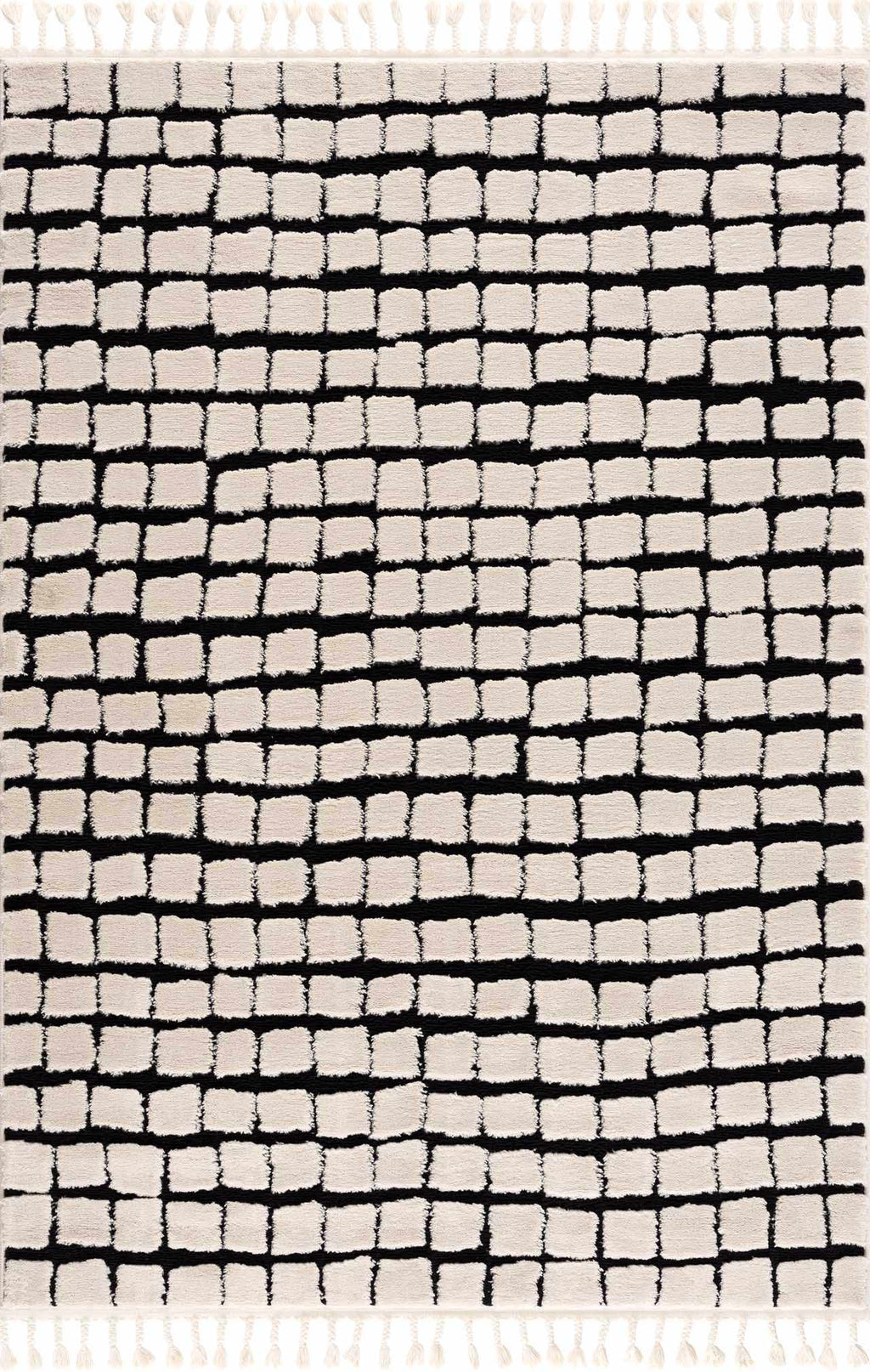 Teshi Checkered Area Rug - Clearance