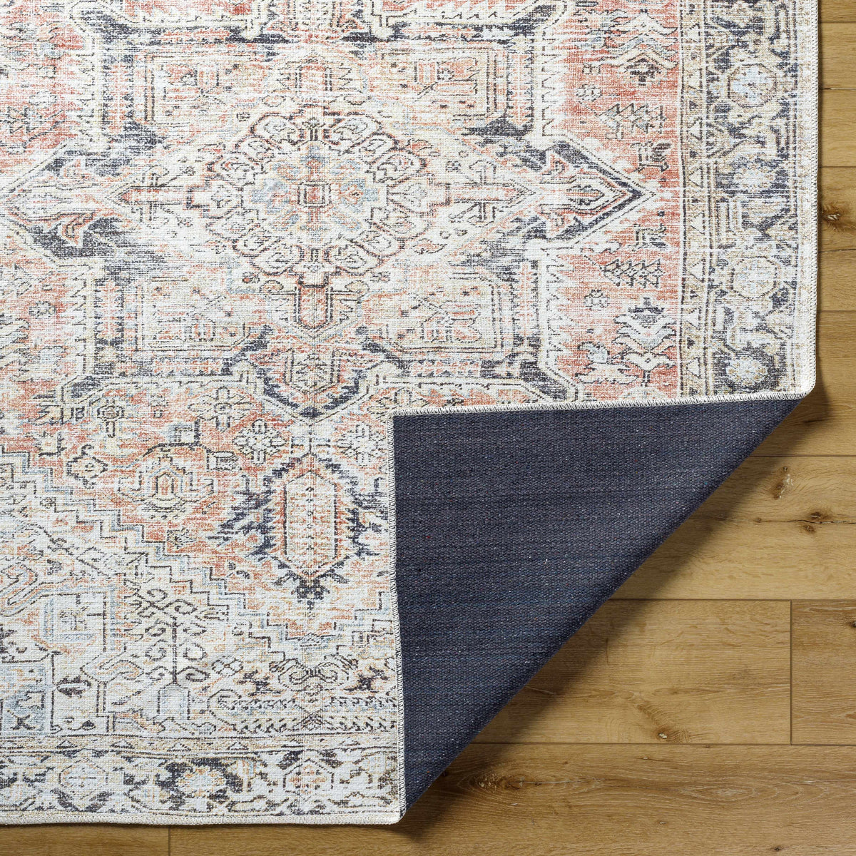 Darling Machine Woven Becki Owens x LIVABLISS BODA-2303 Washable Area Rug